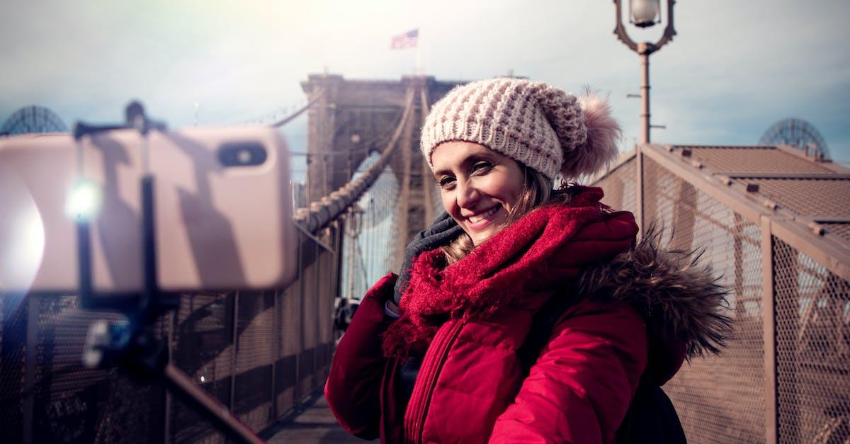 Sådan bruger du en iPhone selfie stang
